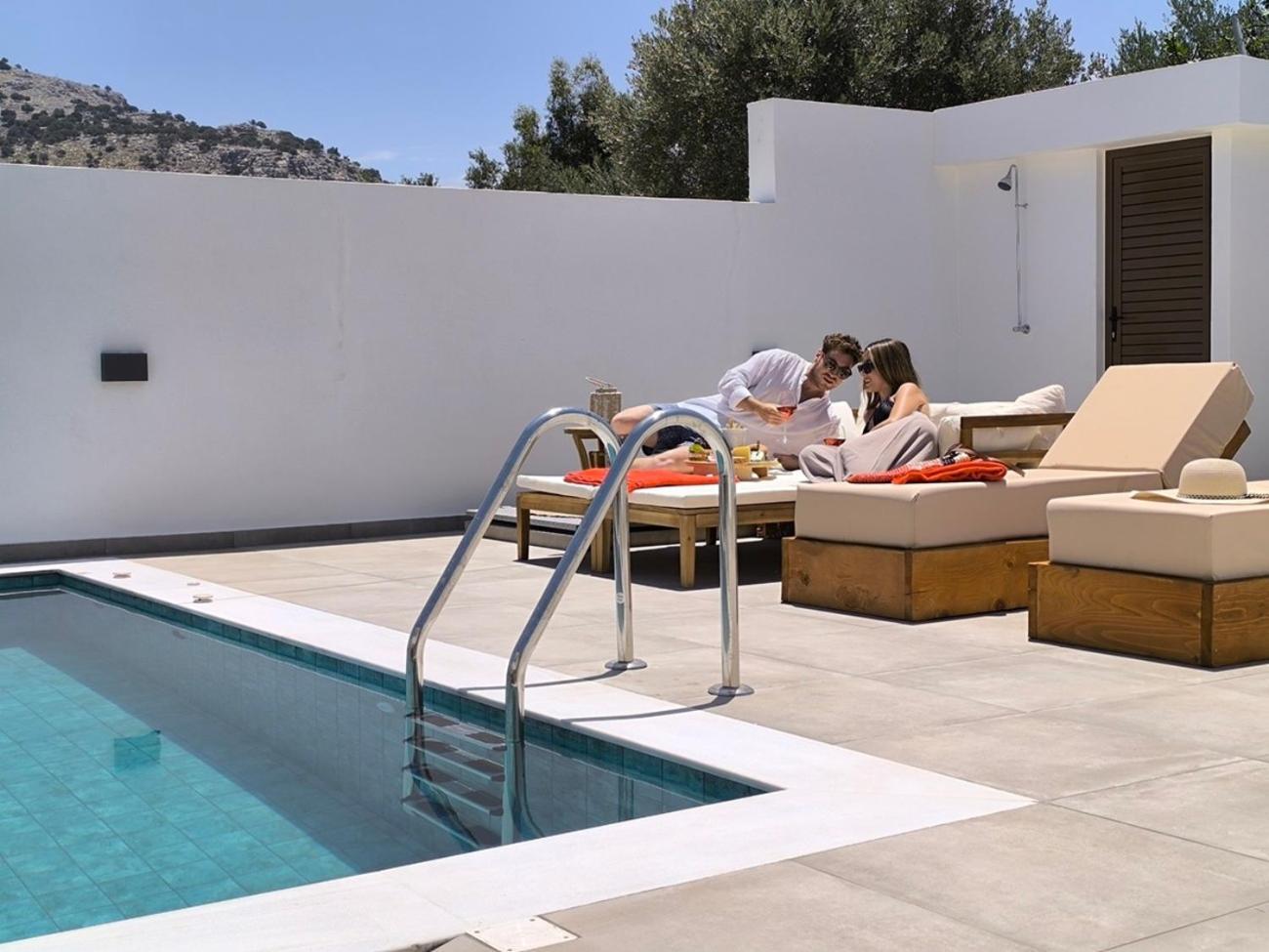Valantina'S & Mannouel Lardos Luxury Villas Zewnętrze zdjęcie